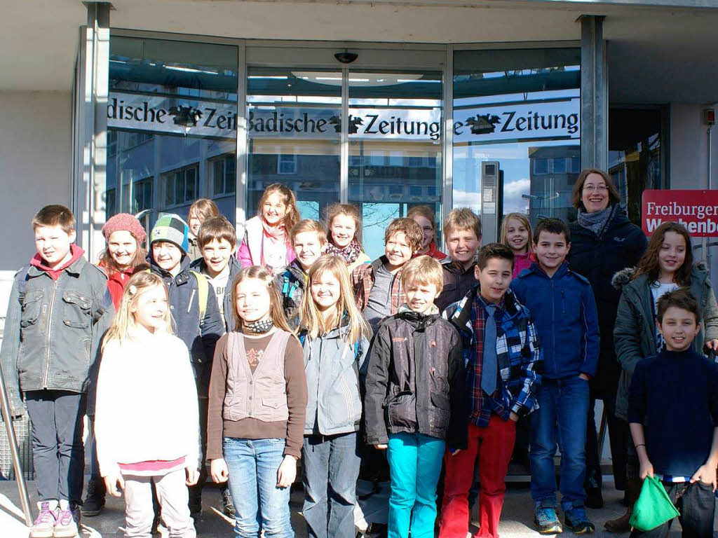 Die Klasse 4a der Grundschule Biengen. Die Klasse 4a der Grundschule Biengen.