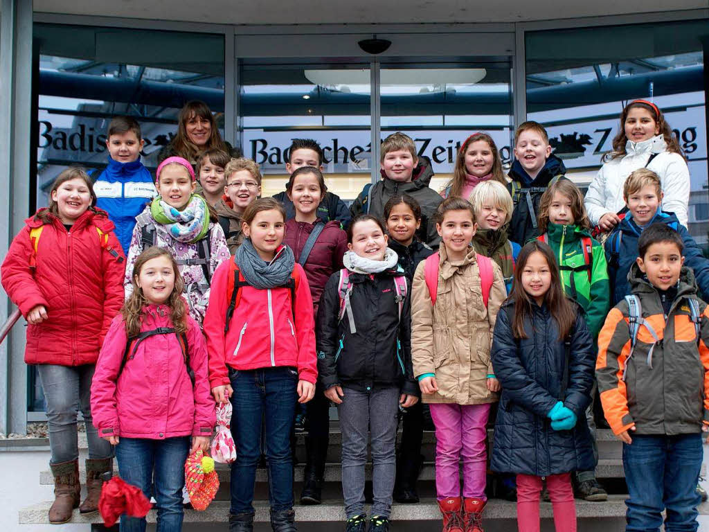 Die Klasse 4d der Wilhelm-August-Lay-Schule Bötzingen. Die Klasse 4d der Wilhelm-August-Lay-Schule Bötzingen.