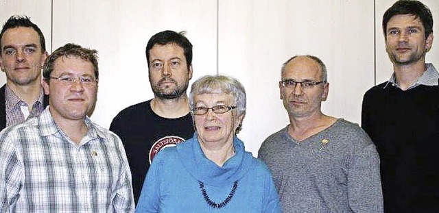 Treue Mitglieder (von links): Erik Wei..., Michael Rieth und Ralf Herrenknecht   | Foto: m. frenk