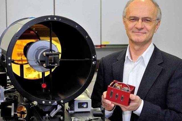 Der Physiker Frank Fuchs fahndet mit Lasern nach Gefahrenstoffen