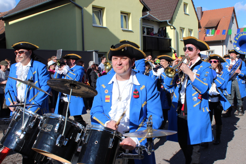 Fasnetumzug in  Merdingen