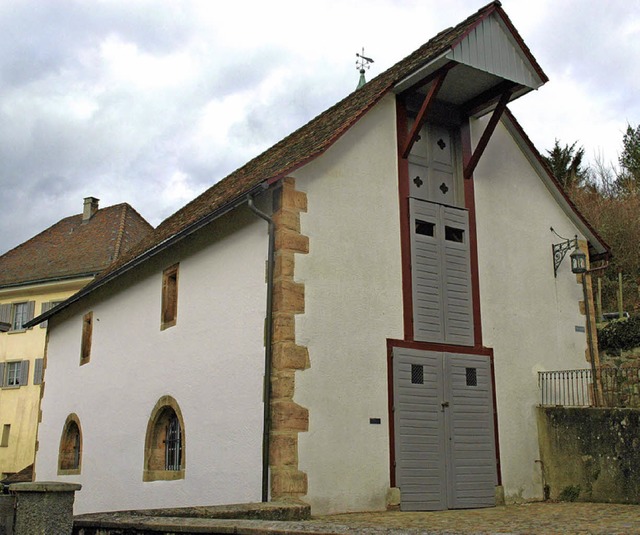 Das Alte Zeughaus in Laufenburg ist l... Beginn des 17. Jahrhunderts datiert.   | Foto: Brigitte Chymo