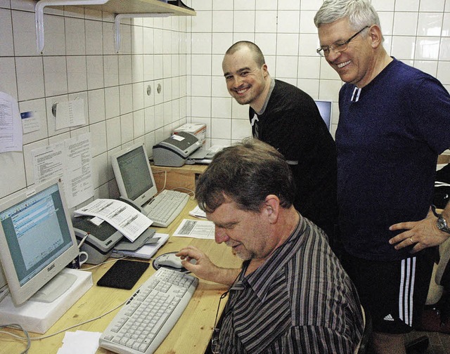 <Text>Mirko Novak, Bjrn Brner und No...g und das Protokoll zustndig.</Text>   | Foto: Heinz Vollmar