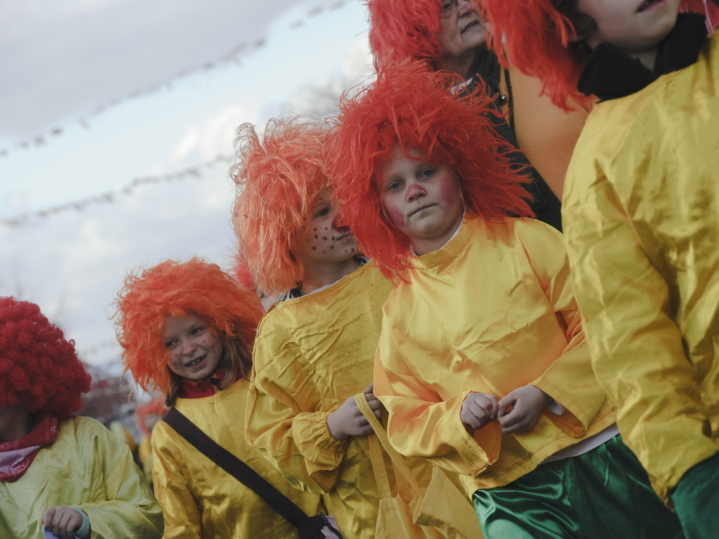 Traditionell als Pumuckl dabei: die Kinder des Mllheimer Turnvereins.