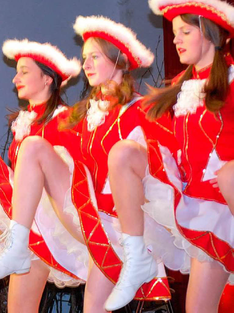 Die Stalexgarde wartete mit klassischen Gardetanzelementen auf.