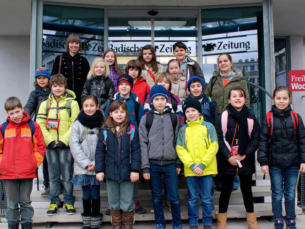 Die Klasse 4b der Tunibergschule Freiburg. Die Klasse 4b der Tunibergschule Freiburg.