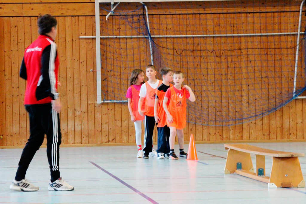 Das DFB-Mobil war zu Gast in der Hinterzartener Schule