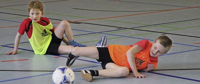 Das DFB-Mobil war zu Gast in der Hinterzartener Schule  | Foto: Joachim Frommherz