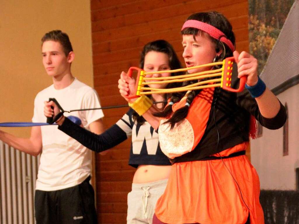 Impressionen vom bunten Abend der Fasnetsgruppe „Schneckengalama“ in Wasenweiler