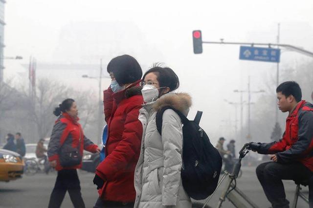 China versinkt im Smog