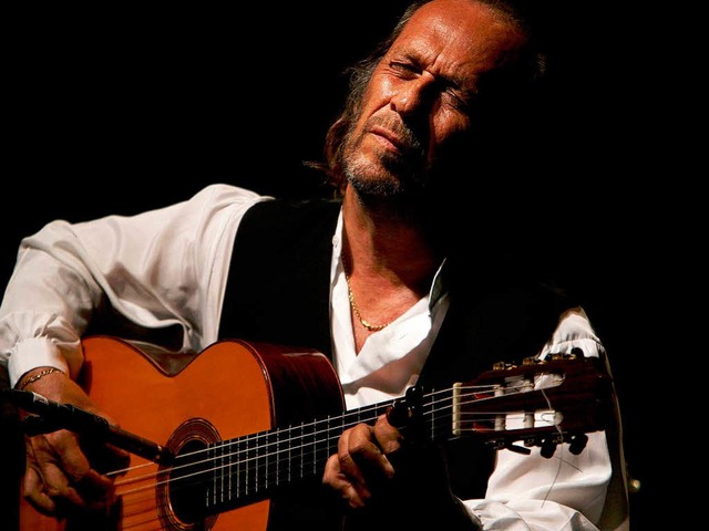 Paco de Luca bei einem Konzert 2006 in seiner Heimat Spanien.   | Foto: AFP