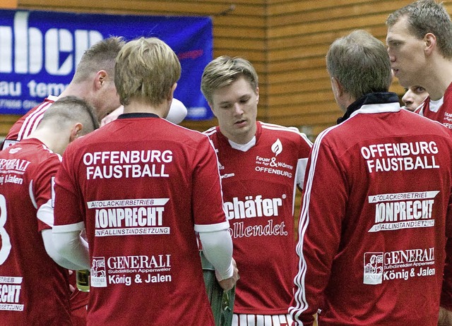 Offenburg Faustball steht  jetzt schon... FFW Offenburg  oder  Offenburger FG.   | Foto: Archiv: Alexandra Buss