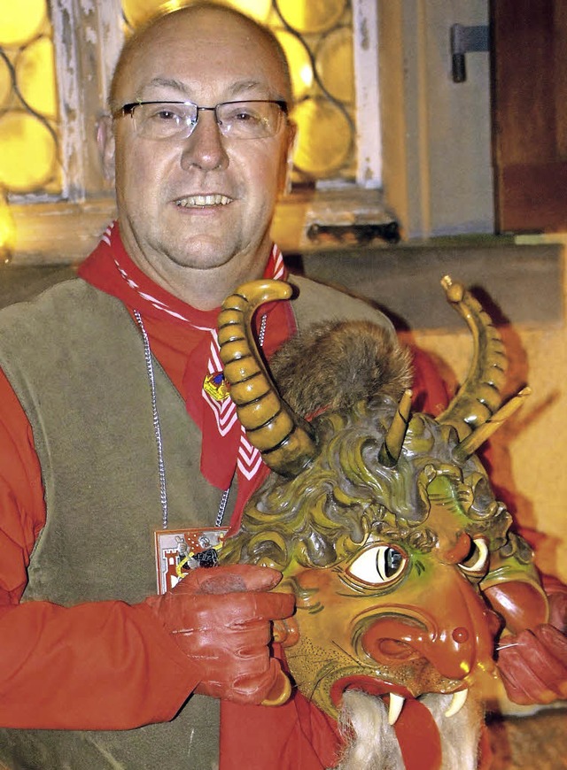 Uwe Schreiner, Zunftmeister der Offenburger Hexen seit 2002  | Foto: Hexenzunft