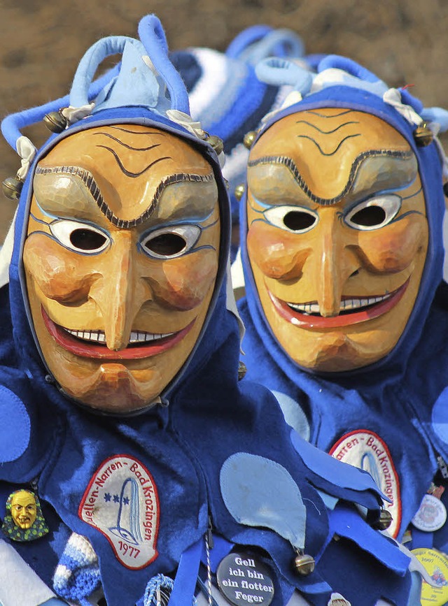 Der Umzug am Samstag gehrt zu den Hhepunkten der Bad Krozinger Fasnet.  | Foto: A. Huber