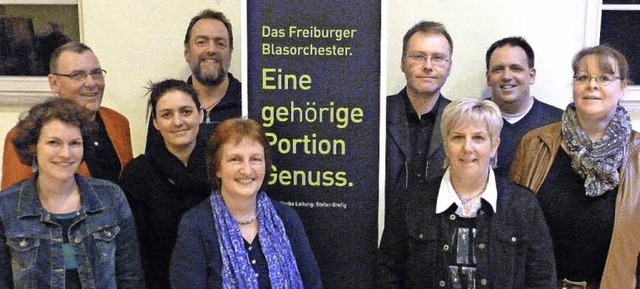 Der neue Vorsitzende Joachim Maurer (v...von rechts) mit seinem Vorstandsteam.   | Foto: Catrin Mller