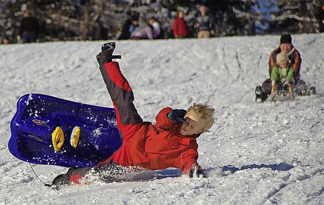 Ferienspa im Schnee, juchhee!  | Foto: Markus Donner