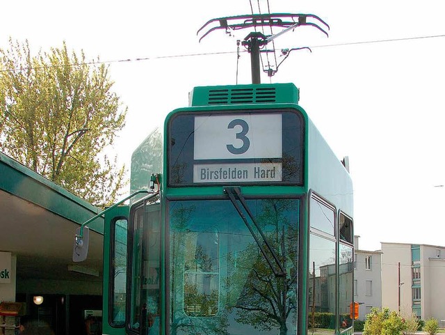 Die Schweiz will die Verlngerung der Tramlinie 3 nach Saint-Louis bezuschussen.  | Foto: Michael Baas