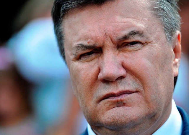 Wiktor Janukowitsch sieht sich nach wie vor als Prsident der Ukraine.  | Foto: dpa