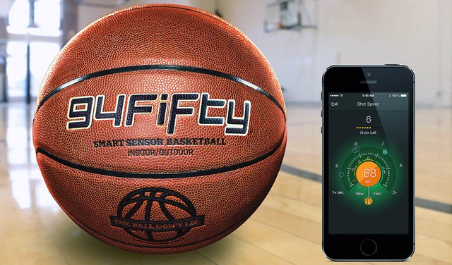 Voll mit Sensoren:  Basketball 94Fifty   | Foto:  InfoMotion Sports Technologies