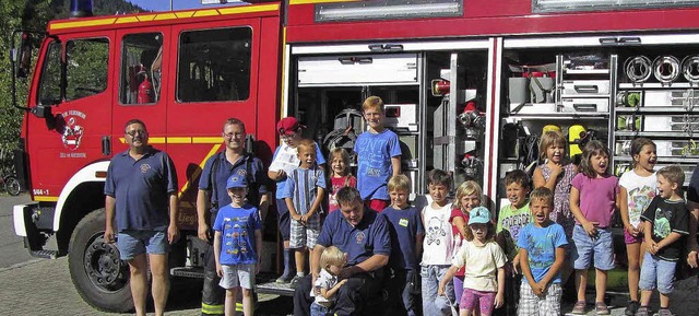 Kinder knnen in Zell schon ab 6 Jahren zur Feuerwehr.    | Foto: Privat