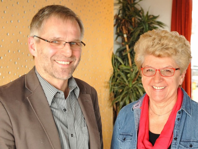 Kandidaten fr &#8222;Freiburg Lebensw...Wolf-Dieter Winkler, Gerlinde Schrempp  | Foto: Rita Eggstein