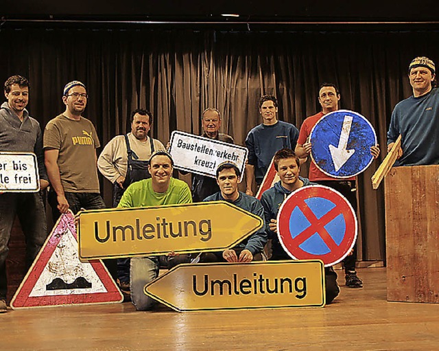 Der Elferratsball in Birkendorf steht ...Motto &#8222;2. Bauwagen-Fest&#8220;.   | Foto: Schwarz