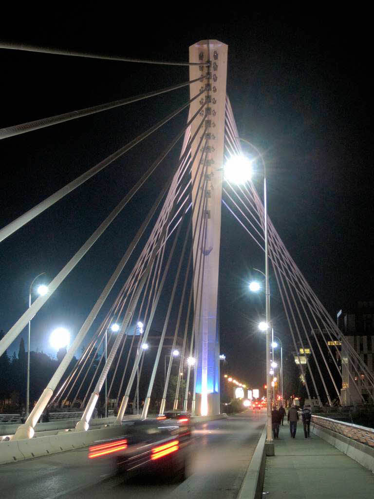 Brcke in Podgorica, der Hauptstadt von Montenegro