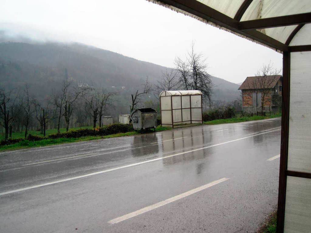 Regen in Bosnien