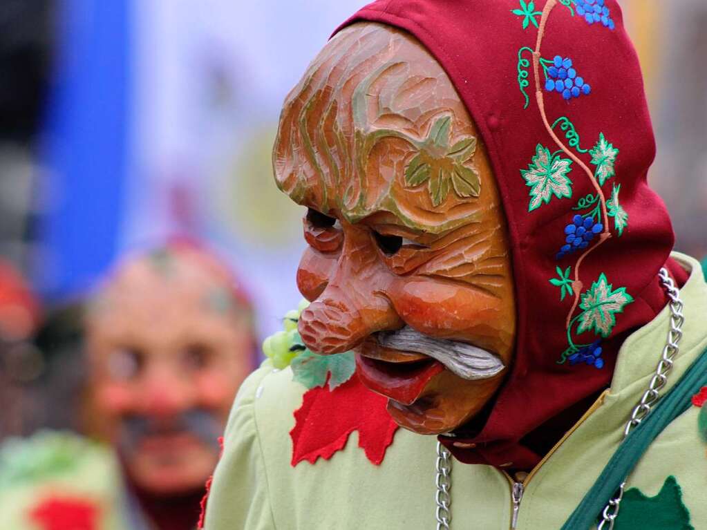 Buntes Treiben in der Kurstadt: der Bad Krozinger Fasnet-Umzug 2014