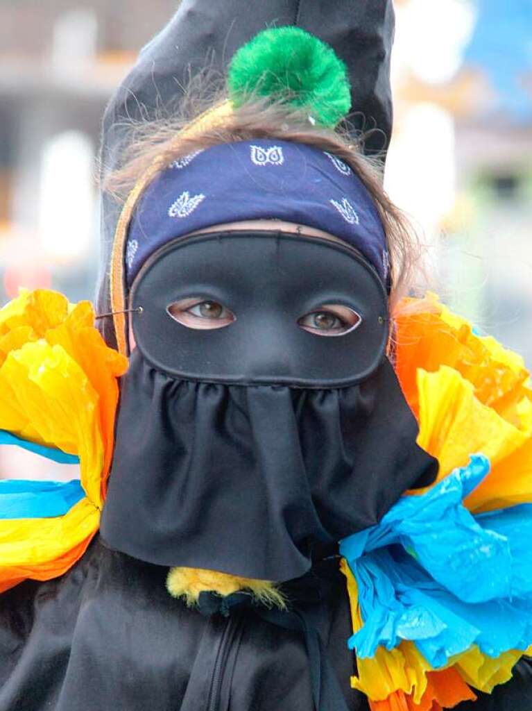 Buntes Treiben in der Kurstadt: der Bad Krozinger Fasnet-Umzug 2014