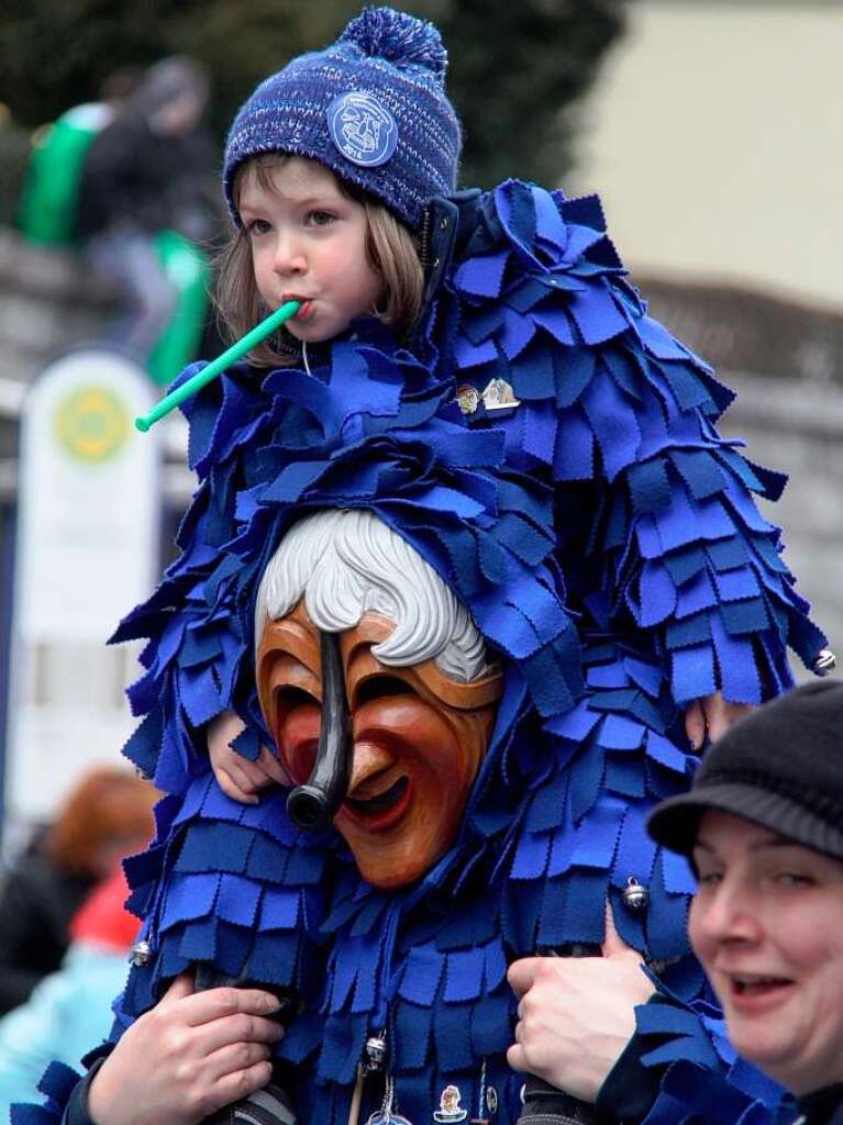 Buntes Treiben in der Kurstadt: der Bad Krozinger Fasnet-Umzug 2014