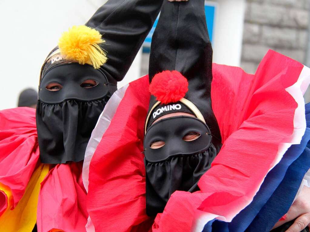 Buntes Treiben in der Kurstadt: der Bad Krozinger Fasnet-Umzug 2014 Buntes Treiben in der Kurstadt: der Bad Krozinger Fasnet-Umzug 2014