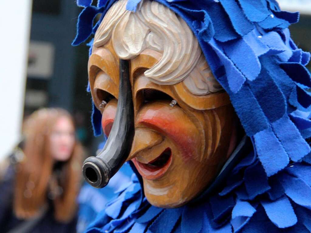 Buntes Treiben in der Kurstadt: der Bad Krozinger Fasnet-Umzug 2014