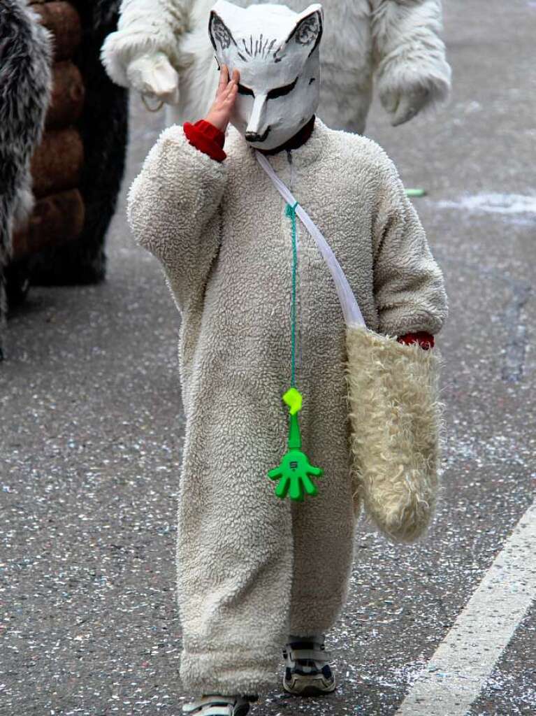 Buntes Treiben in der Kurstadt: der Bad Krozinger Fasnet-Umzug 2014