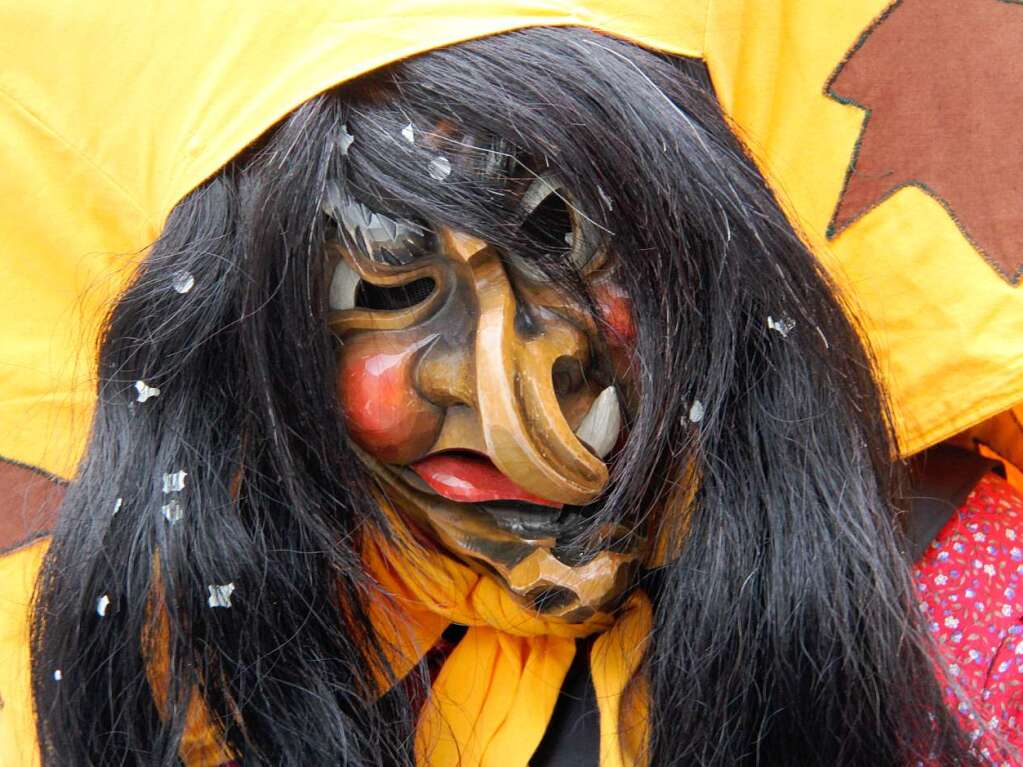 Buntes Treiben in der Kurstadt: der Bad Krozinger Fasnet-Umzug 2014