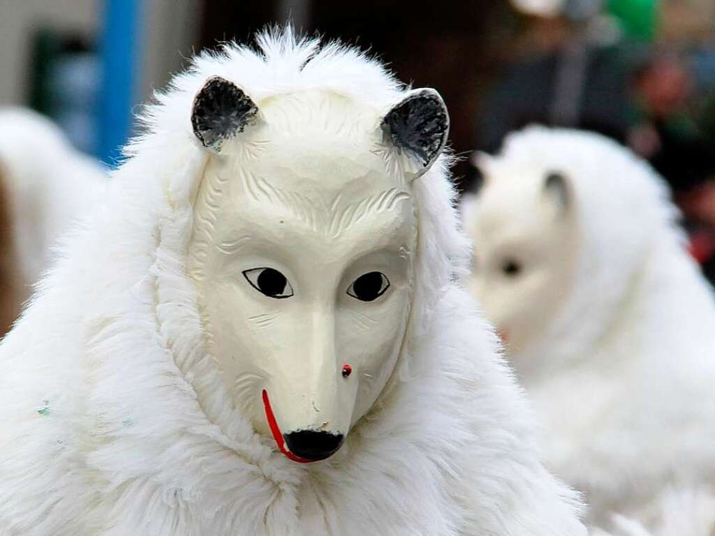 Buntes Treiben in der Kurstadt: der Bad Krozinger Fasnet-Umzug 2014