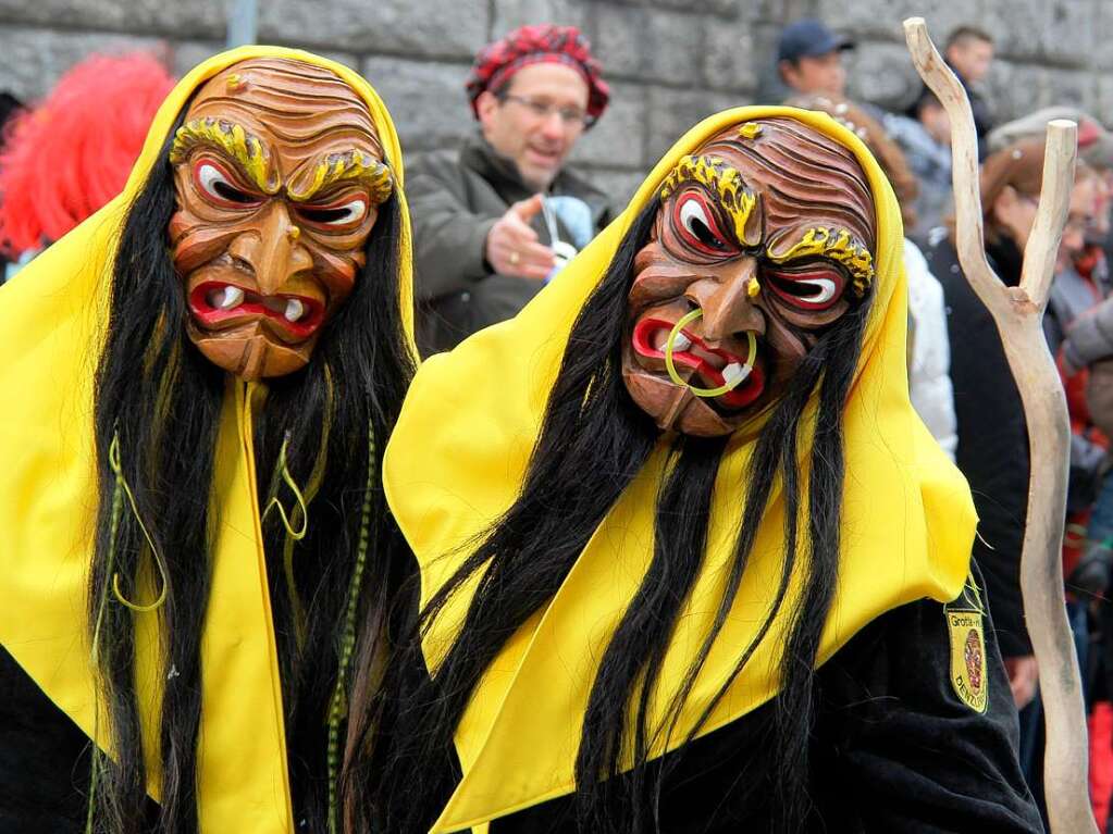 Buntes Treiben in der Kurstadt: der Bad Krozinger Fasnet-Umzug 2014