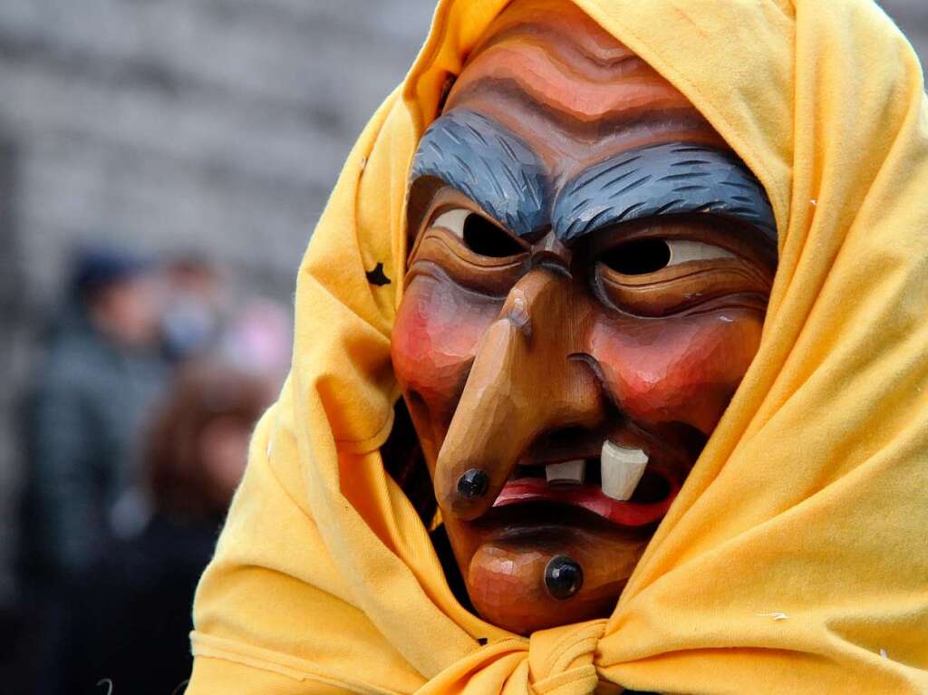 Buntes Treiben in der Kurstadt: der Bad Krozinger Fasnet-Umzug 2014