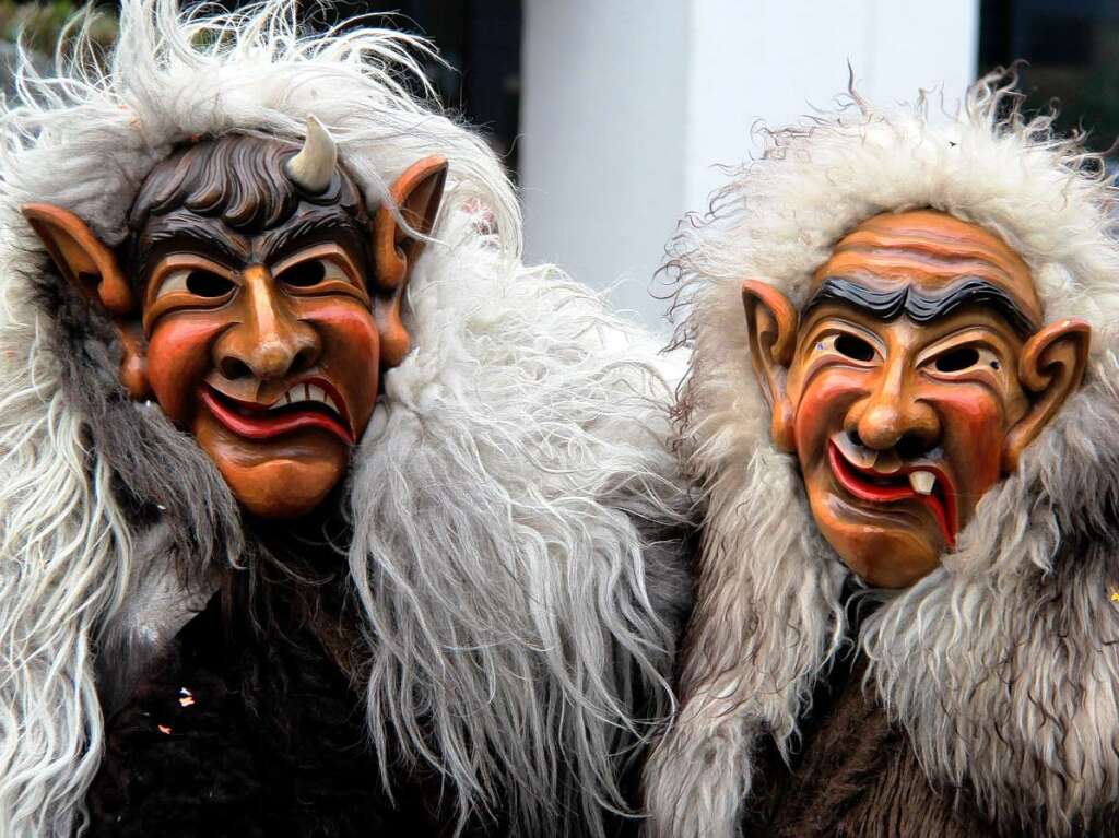 Buntes Treiben in der Kurstadt: der Bad Krozinger Fasnet-Umzug 2014