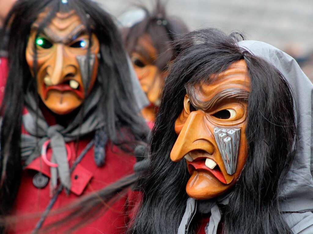 Buntes Treiben in der Kurstadt: der Bad Krozinger Fasnet-Umzug 2014