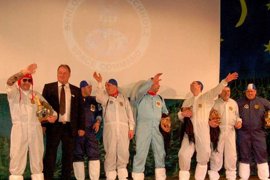 Expeditionsfreudige Buchholzer: Sie waren die ersten auf dem Mond. (Foto: Christian Ringwald) Expeditionsfreudige Buchholzer: Sie waren die ersten auf dem Mond. (Foto: Christian Ringwald)