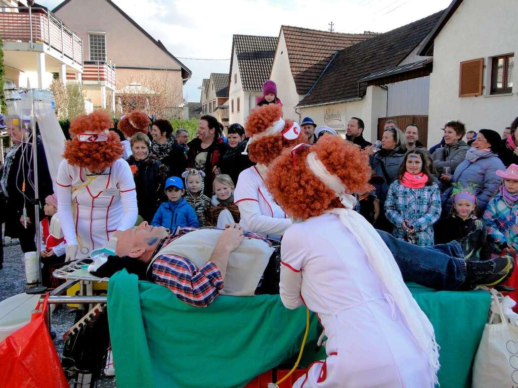 Impressionen vom Umzug in Wasenweiler