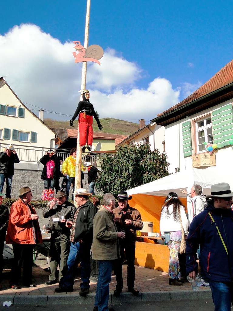 Impressionen vom Umzug in Wasenweiler