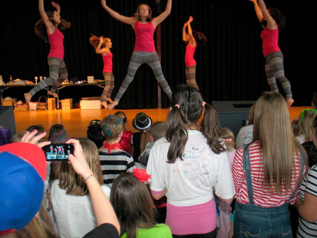 Kindernachmittag der „Lustigen 13“ in Riegel: die Gruppe „Trouble“