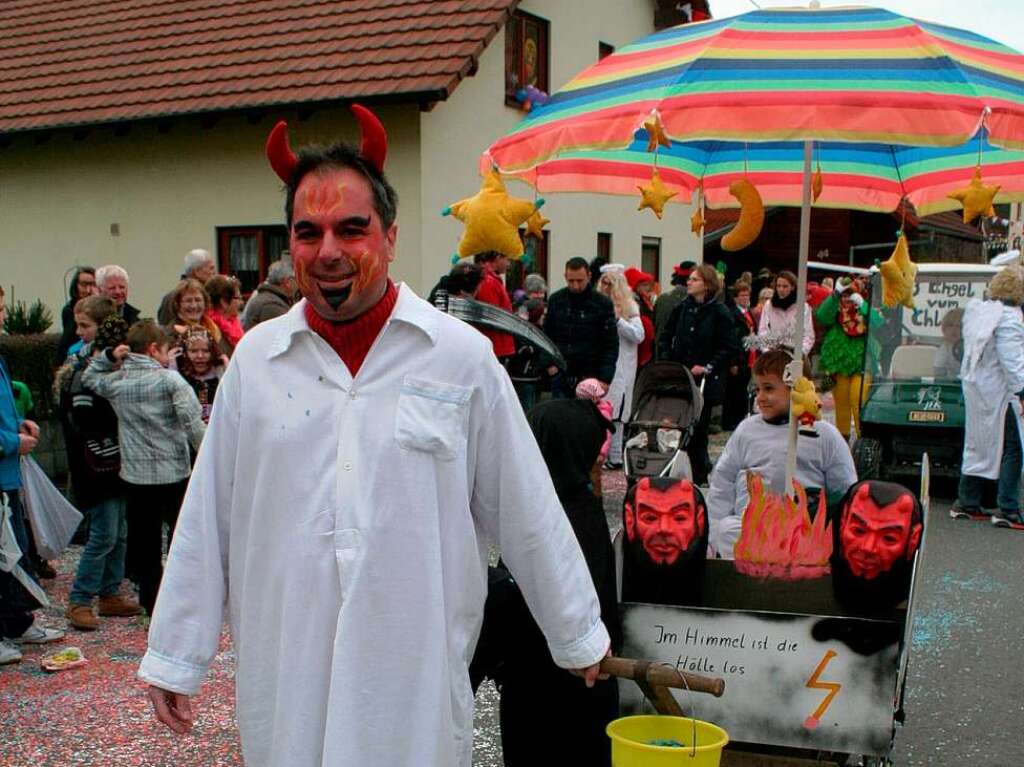 Teuflische Kinderfasnacht.