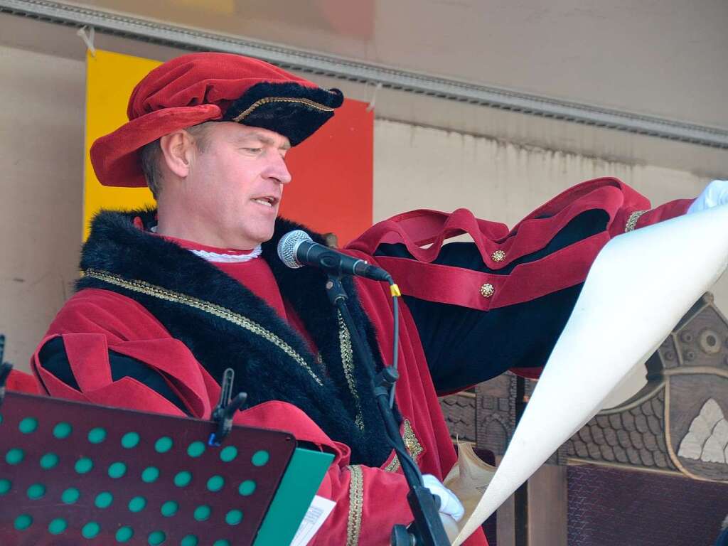 Impressionen vom Gauklertag auf dem Breisacher Marktplatz