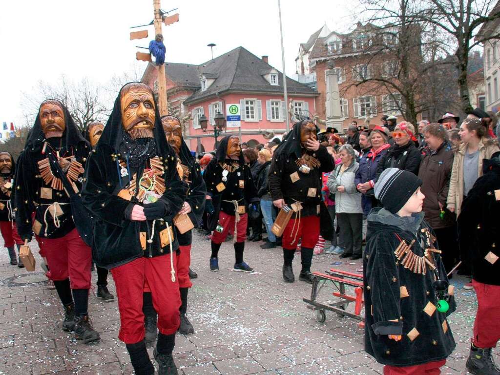 Eindrcke vom Fasnachtsumzug am Sonntag durch Schopfheim