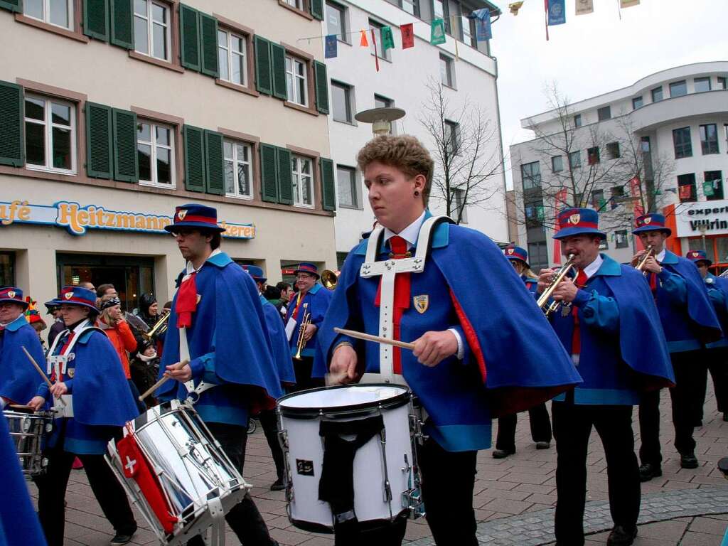 Eindrcke vom Fasnachtsumzug am Sonntag durch Schopfheim