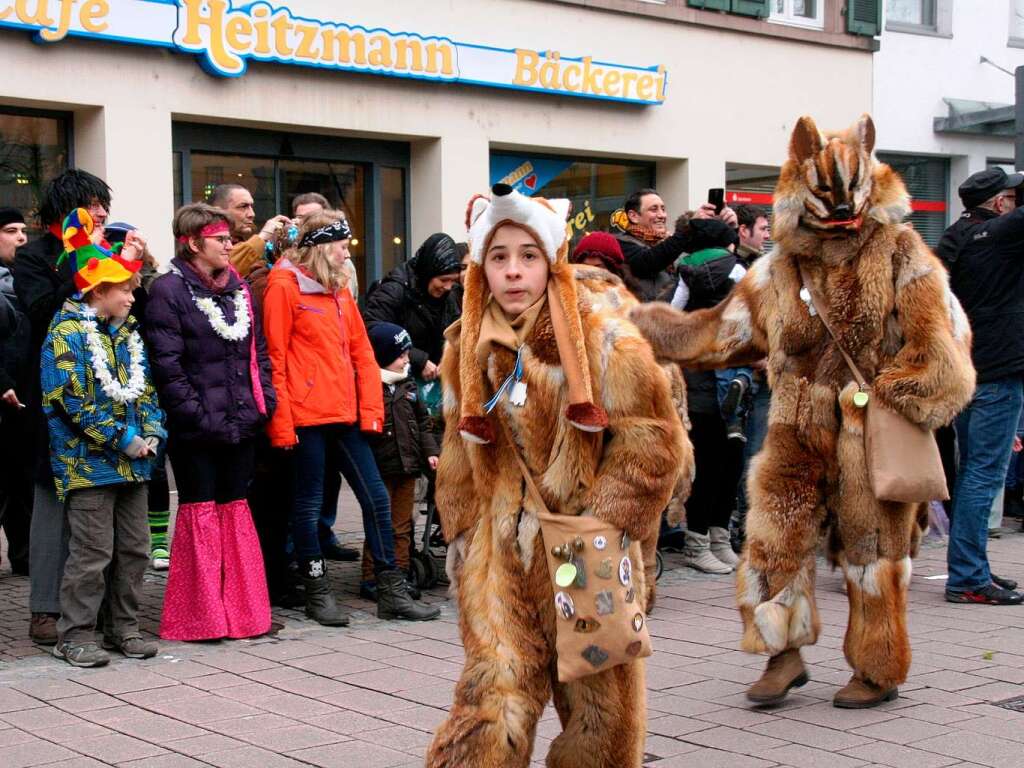 Eindrcke vom Fasnachtsumzug am Sonntag durch Schopfheim