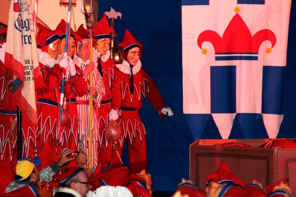 Fasnet-Proklamation durch den Oberjokili Fasnet-Proklamation durch den Oberjokili